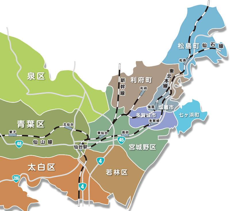 MAP：管轄エリア